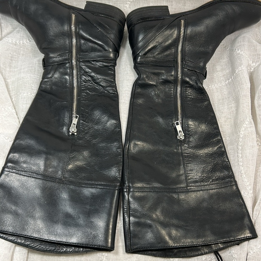 Coach Micha almost NEW leather tall boots - Picture 11 of 16